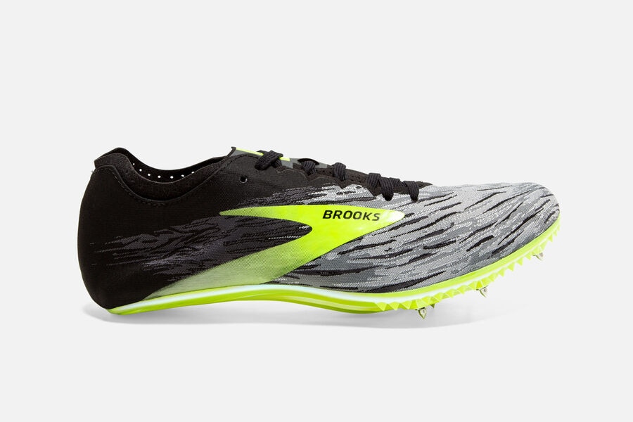 Zapatillas Trail Brooks QW-K v4 Hombre Negras/Gris Comprar VPRK12759